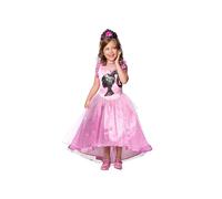 Rubies Barbie Princess Costume Pink 5-6 Years Kids