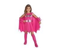 Rubies Official Pink Batgirl Costume, Child Size Medium Halloween