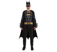 Rubies Official DC Batman Adult Costume, Adult Superhero Fancy Dress, Size Small Halloween