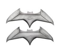 Rubies Batman Justice League Batarangs toy weapon set unisex silver 2 pack