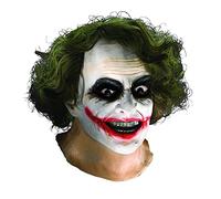 Rubie's Batman The Dark Knight Adult Joker Latex Mask With Hair, Adult One Size, Multi