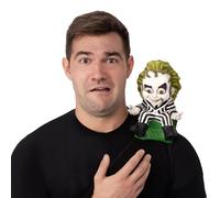 Rubies Beetlejuice Shoulder Sitter Prop for Adults Black White Green | Ideal for adding a spooky touch to your costume at Halloween, fancy dress parties or cosplay events