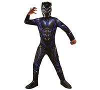 Rubies 700658_L Disfraz Avengers Black Panther Battle Endgame Classic Costume, Multicoloured, L (7-9 AÑOS)