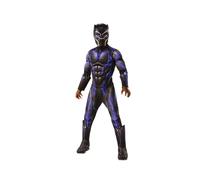Rubies Official Avengers Black Panther Battle Suit, Deluxe Child Costume - Large, Age 9-12, Height 147 cm, Multicolour Halloween
