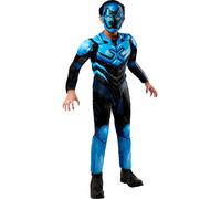 Rubies 1000306M Blue Beetle Deluxe Child Costume Kids Fancy Dress, Boys, Multicolour, 7-8 Years Halloween