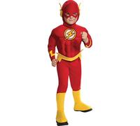 Rubies Boy's DC Comics Deluxe Muscle Chest The Flash Costume, X-Large