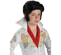 Rubies Boys Elvis Presley Child's Costume Wig Black