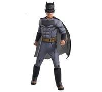Rubie's Boy's Justice League Deluxe Batman Costume Small Black & Grey