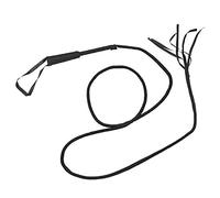 Rubies Bull Whip Costume Accessory for Adults Black Fake Leather Prop
