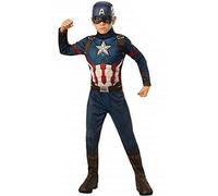 Rubie's Official Marvel Avengers Endgame Captian America Classic Childs 8-10yrs
