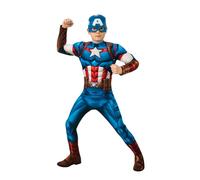 Rubies - Captain America Deluxe Costume - Boys