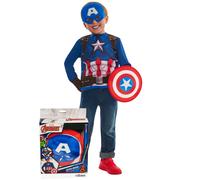 Rubies Captain America Dress Up (104 -116 Cm) Custom