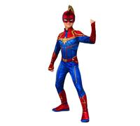 Rubies Captain Marvel Superhero Suit Movie Kids Child Halloween Costume 700594