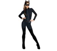 Official Adult CATWOMAN Fancy Dress Costume Ladies Batman Gotham Dark Knight TV