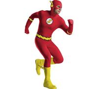 Rubies Charades CH03566_L DC Comics The Flash Adult Costume Sized, Shown, Large