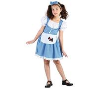 Childs Dorothy Wizard Of Oz Fancy Dress Costume Age 7-9