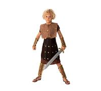 Rubie's Boys Roman Warrior Gladiator Costume, Brown & Gold, Authentic Design, Large
