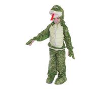 Rubies Childrens/Kids Snake Costume / 10-12 Years Green/Cream BN5756