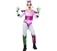 Rubies Child's Five Nights at Freddy's Glamrock Chica Costume, As Shown, Medium