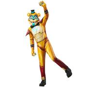 Rubie's Child's Five Nights at Freddy's Glamrock Freddy Costume, As Shown, Medium