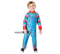 Rubies Child's Play 2 Chucky Toddler Foam Knife Monkey Costume for Halloween Theme Parties, 4T