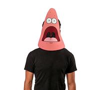 Rubies Costume Accessory SpongeBob SquarePants Surprised Patrick Meme Foam Mask, As Shown, One Size