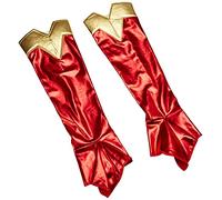 Rubie's Costume Co Women's Dc Superheroes Supergirl Boot Tops, Red and Gold, One Size