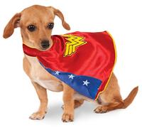 Rubies Costume Company DC Comics Wonder Woman Pet Cape, Multicolor, Large