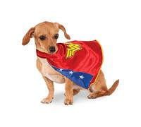 Rubies Costume Company DC Comics Wonder Woman Pet Cape, Multicolor, XS