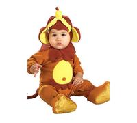 Rubies Costume Monkey See Monkey Do Child Romper Halloween Newborn Costume | 885620