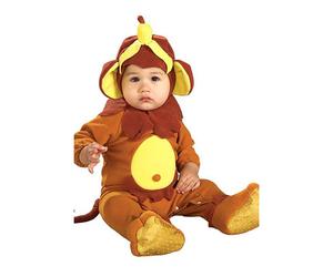 Rubies Costume Monkey See Monkey Do Child Romper Halloween Newborn Costume | 885620