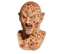 Rubies Costume Nightmare On Elm Street Deluxe Overhead Latex Freddy Mask, Multicolored, One size