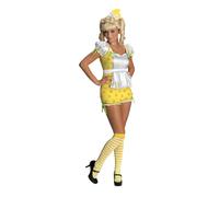 Rubie's Costume Strawberry Shortcake Secret Wishes Lemon Meringue and Accessories Yellow/White X-Small