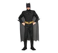 Adult BATMAN DELUXE DARK KNIGHT Muscle Chest Outfit TV Fancy Dress Costume Mens