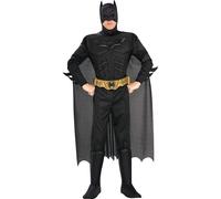 Rubie's Dark Knight Rises Costume, Mens Batman Muscle Costume Style 2, Large, CHEST 42 - 44", WAIST 34 - 36", INSEAM 33"