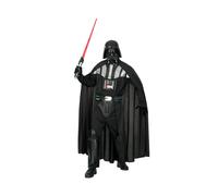Mens Darth Vader Costume Deluxe Star Wars Adult Halloween Fancy Dress Outfit