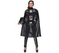 Darth Vader - Female - Star Wars - Adult Fancy Dress Costume - Small - Size 6/10