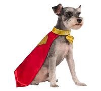 Rubies DC Comics Krypto Pet Costume Cape and Collar for Dogs Red Yellow