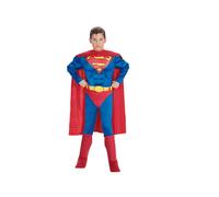 Rubies DC Comics Superman Muscle Chest Boy's Fancy Dress Costume