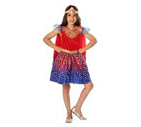 Rubies DC Comics Wonder Woman Kids Costume Dress, Headband, Cape, Gauntlets