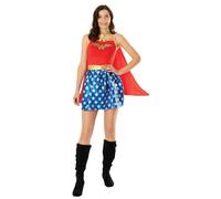 Rubie's DC Justice League Wonder Woman Adult Costume, Superhero Fancy Dress