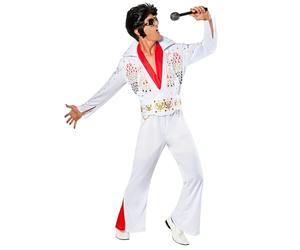 Rubie's Deluxe Elvis Adult Costume, Adult Fancy Dress