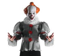 Rubie's IT Pennywise Ruffle Top & Mask Adult Halloween Fancy Dress
