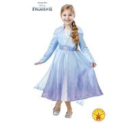 Rubie's Disney Frozen II Deluxe Elsa Dress Child Costume Large 7-8 Years
