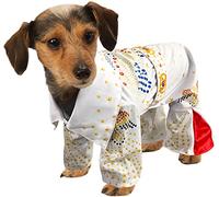 Rubie's Elvis Pet Jumpsuit, As Shown, X-Large