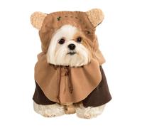 Ewok Deluxe Pet Costume Star Wars Dog Cat Fancy Dress Outfit Licensed