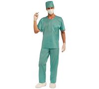 Rubies F72522 E.r. Doctor Nurse Adult-Sized-Costumes, Solid, Green, Standard