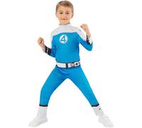 Rubies Human Torch Custom 110-116 Cm Blue Kids