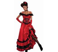 Rubie's Forum Novelties Women's Saloon Sweetie Costume, Red, Standard
