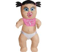 Rubies Official Adult Inflatable Baby Fancy Dress Costume, Daddy's Girl, Stag Party Costume Adult One Size